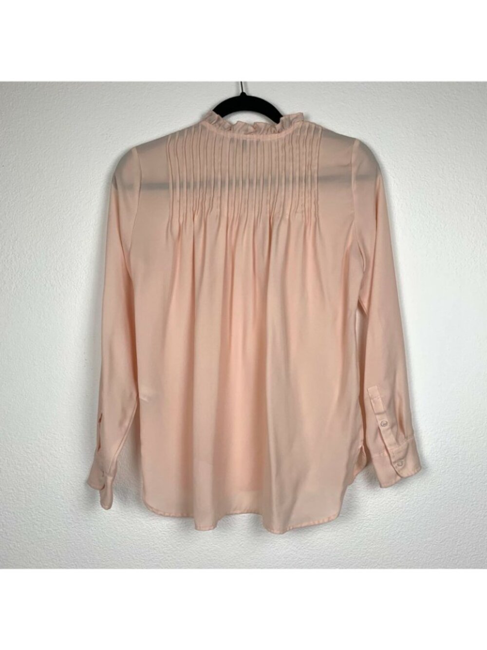 ✨3/$30 J. Crew Mercantile 2 Peach Pink Blouse Top - Picture 3 of 4